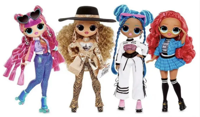 

L.O.L.SURPRISE! New Original lol surprise doll three-generation OMG doll set articulated movable girl toy gift box