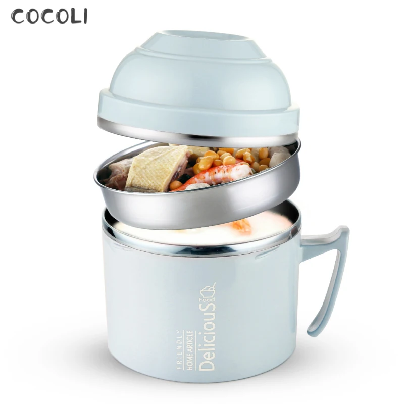 Контейнер для лапши из нержавеющей стали 1 3л термоконтейнер пищевые баночки