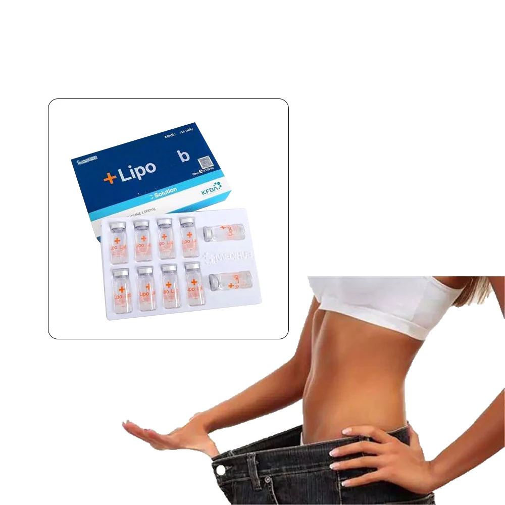 

10 Vials Korea Lipo Lab Ppc Solution Beauty Slimming Fat Burning Lose Weight Body Site Dissolve Lipolysis Original