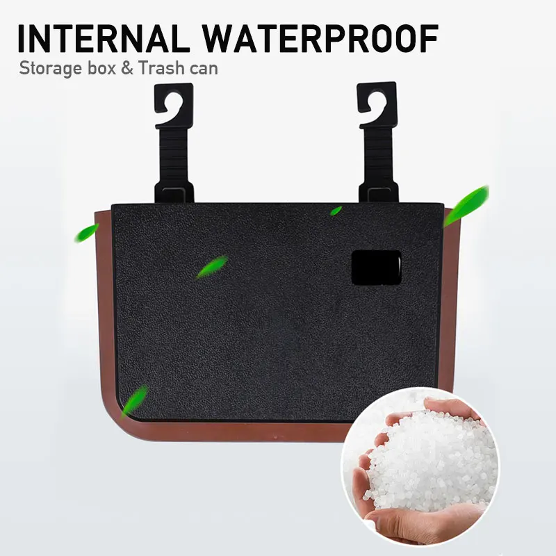 Складной Подвесной контейнер для мусора на заднее сиденье автомобиля мусорный