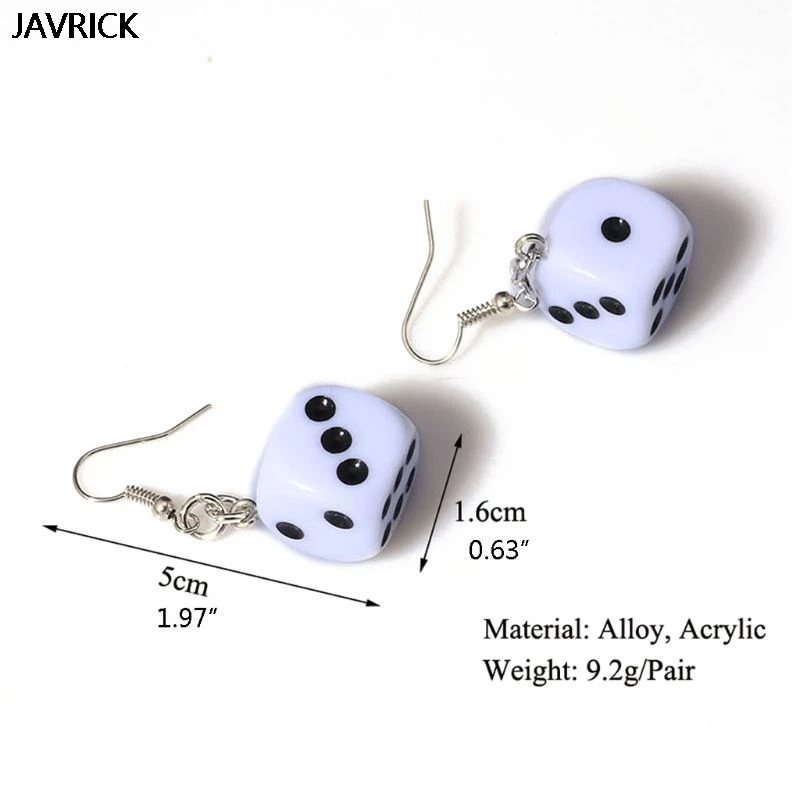 Серьги подвески женские акриловые очаровательные ювелирные украшения в виде