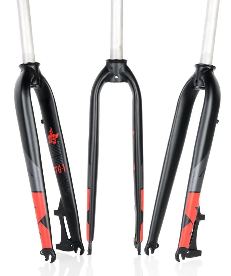 TG1 вилка для горного велосипеда твердая лошадь алюминиевый сплав 2627 529 | Спорт и