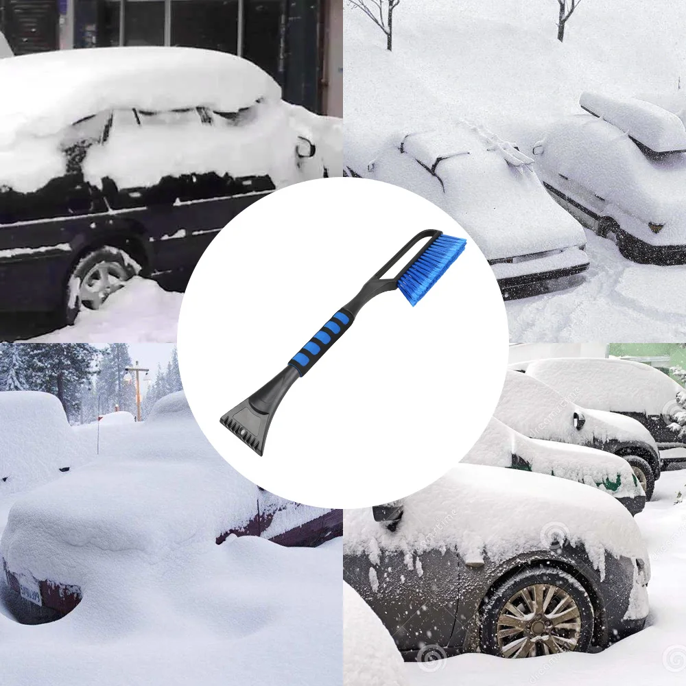 

LEEPEE Car Vehicle Snow Brush Shovel Removal Brush for the car Windshield Cleaning Scraping Tool Winter Tool Snow Ice Scraper