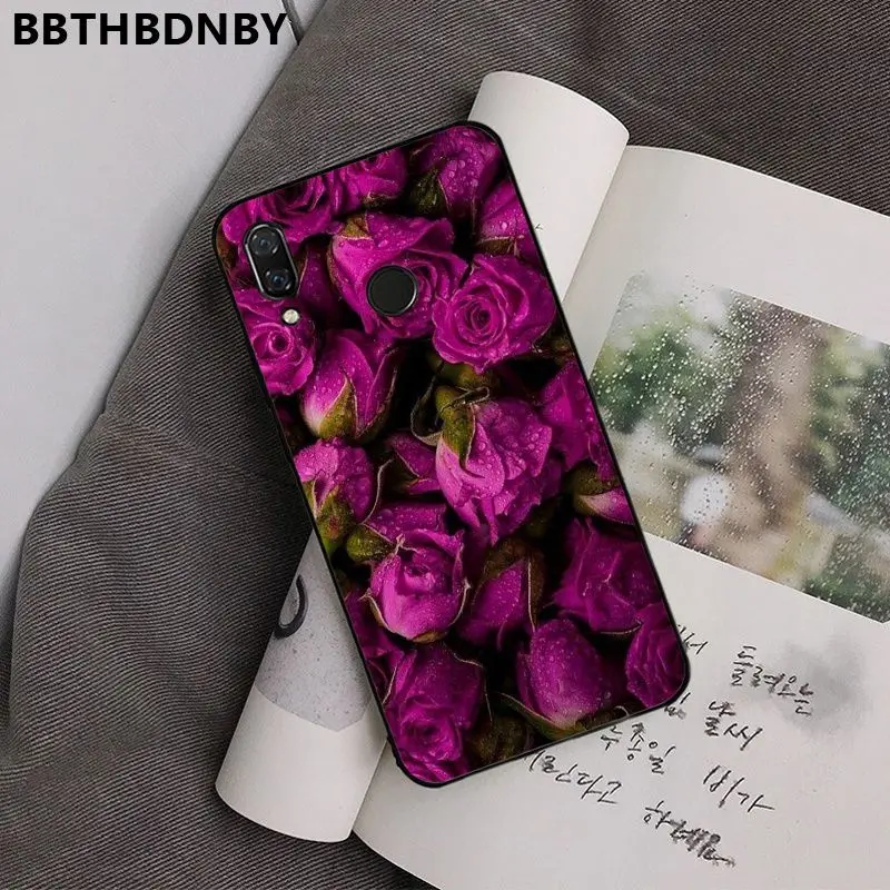 Чехол для телефона Стразы Smart Cover Черная мягкая крышка чехол Xiaomi 8 9 se Redmi 6 6pro 6A 4X7 note