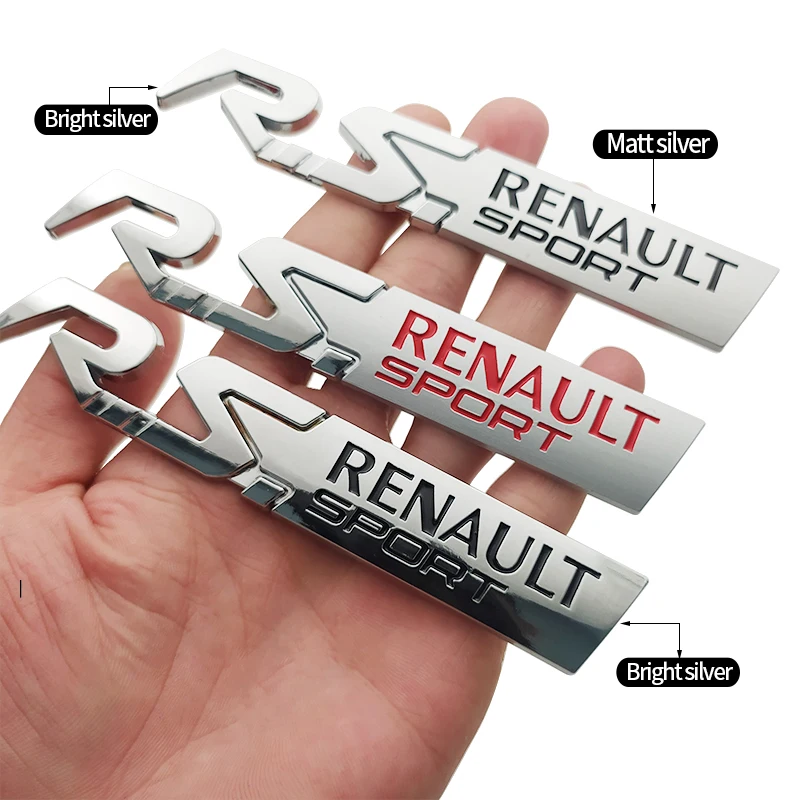 3D спортивная эмблема металлическая задняя багажная автомобильная лампа для Renault