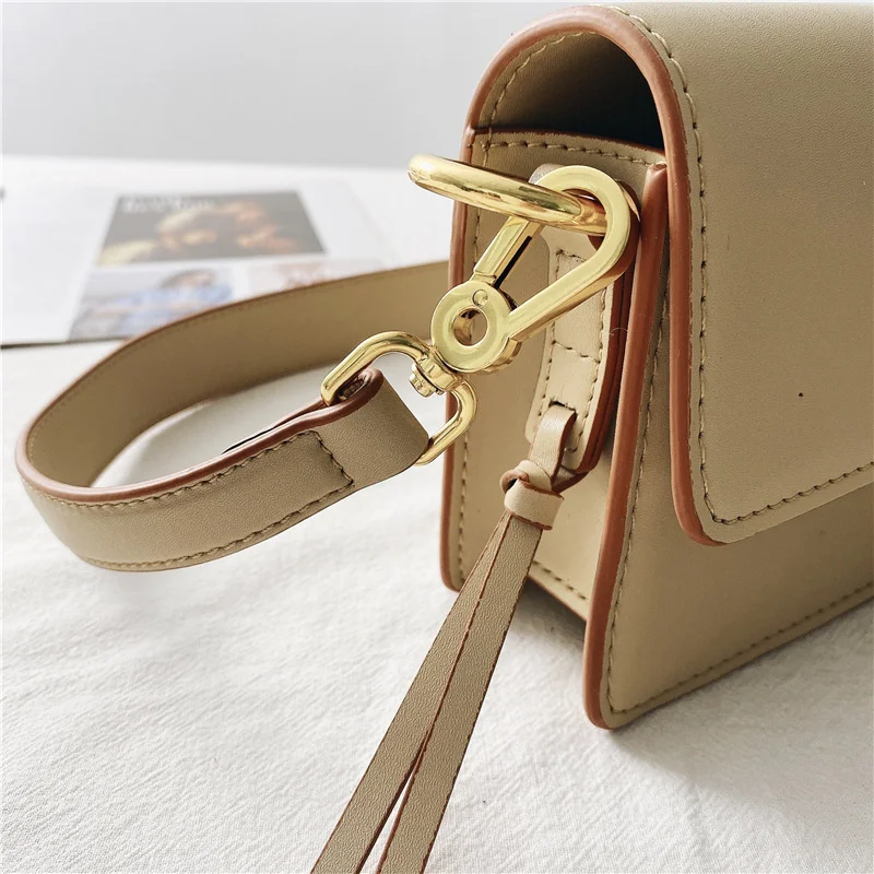 

New Genuine 2021 Leather Women Shoulder Bags Luxury Designer Horseshoe Buckle Crossbody Bags for Ladies Fashion Female Handbags