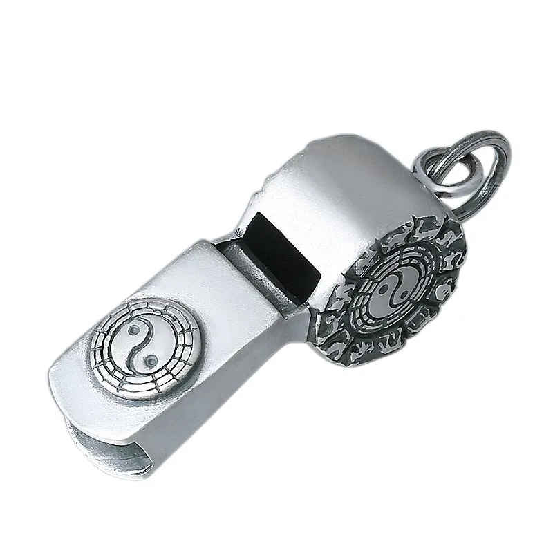 BOCAI Новые 100% серебряные ювелирные изделия s925 в стиле ретро индивидуальный значок