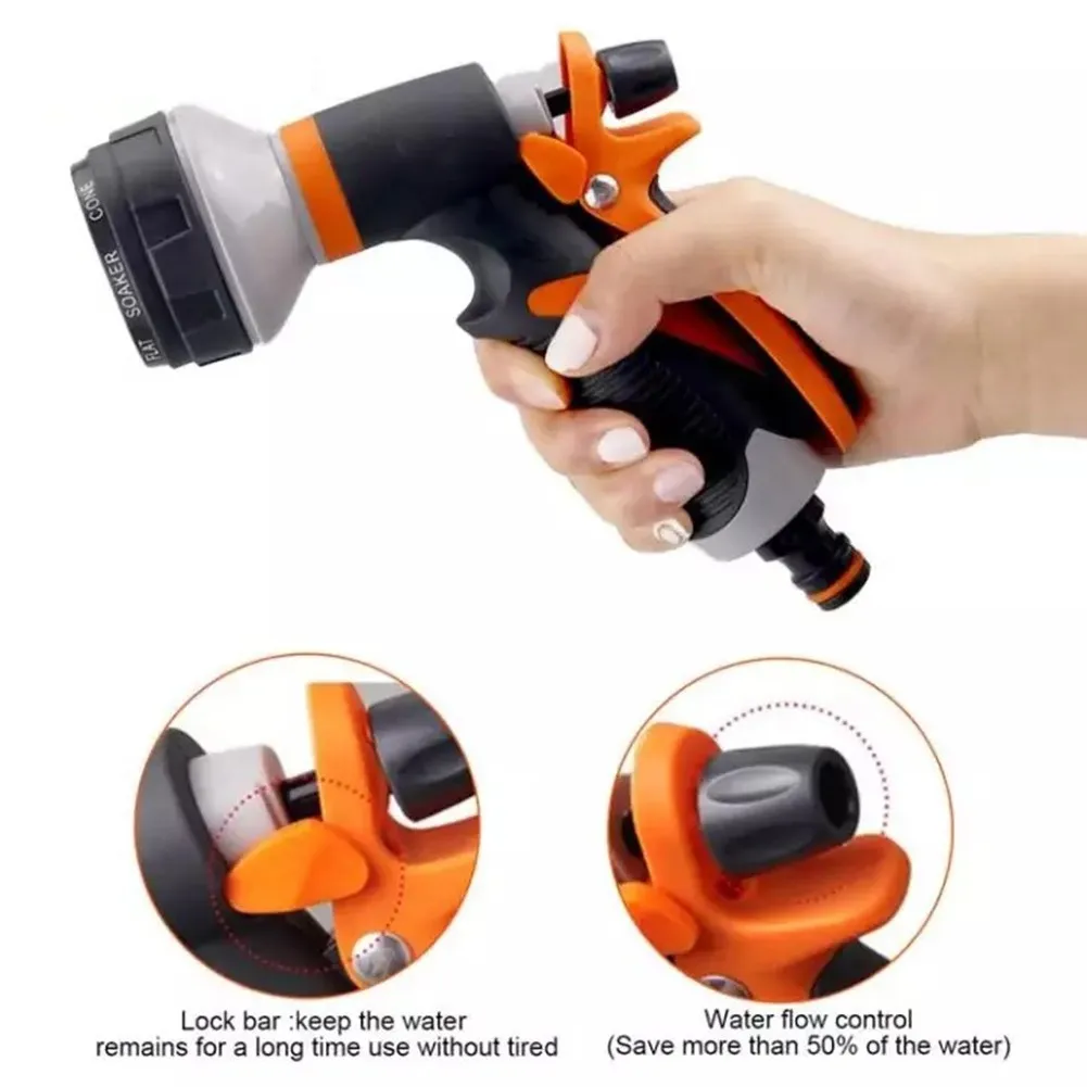 

For Cleaning Car Watering Spray Nozzle Kit For Watering Gardening High-pressure
