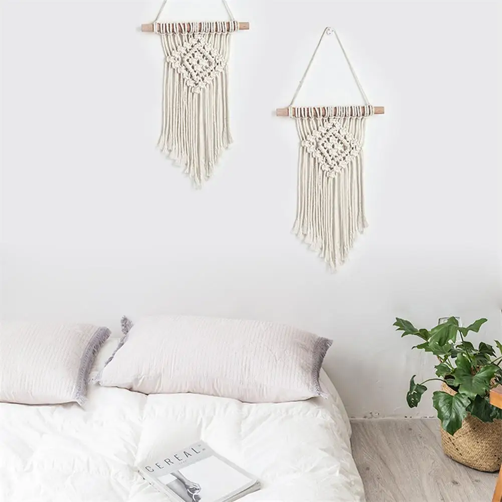 Boho стене висит ручной работы декоративные настенные подвесной кулон в виде Ловца