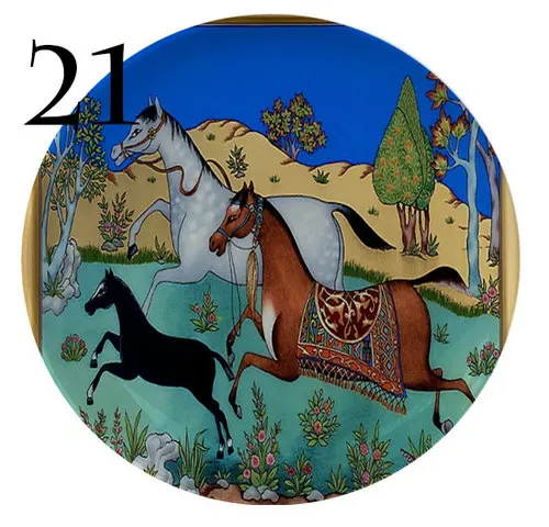 

Декоративные тарелки Wave Risk "Джунгли", керамика