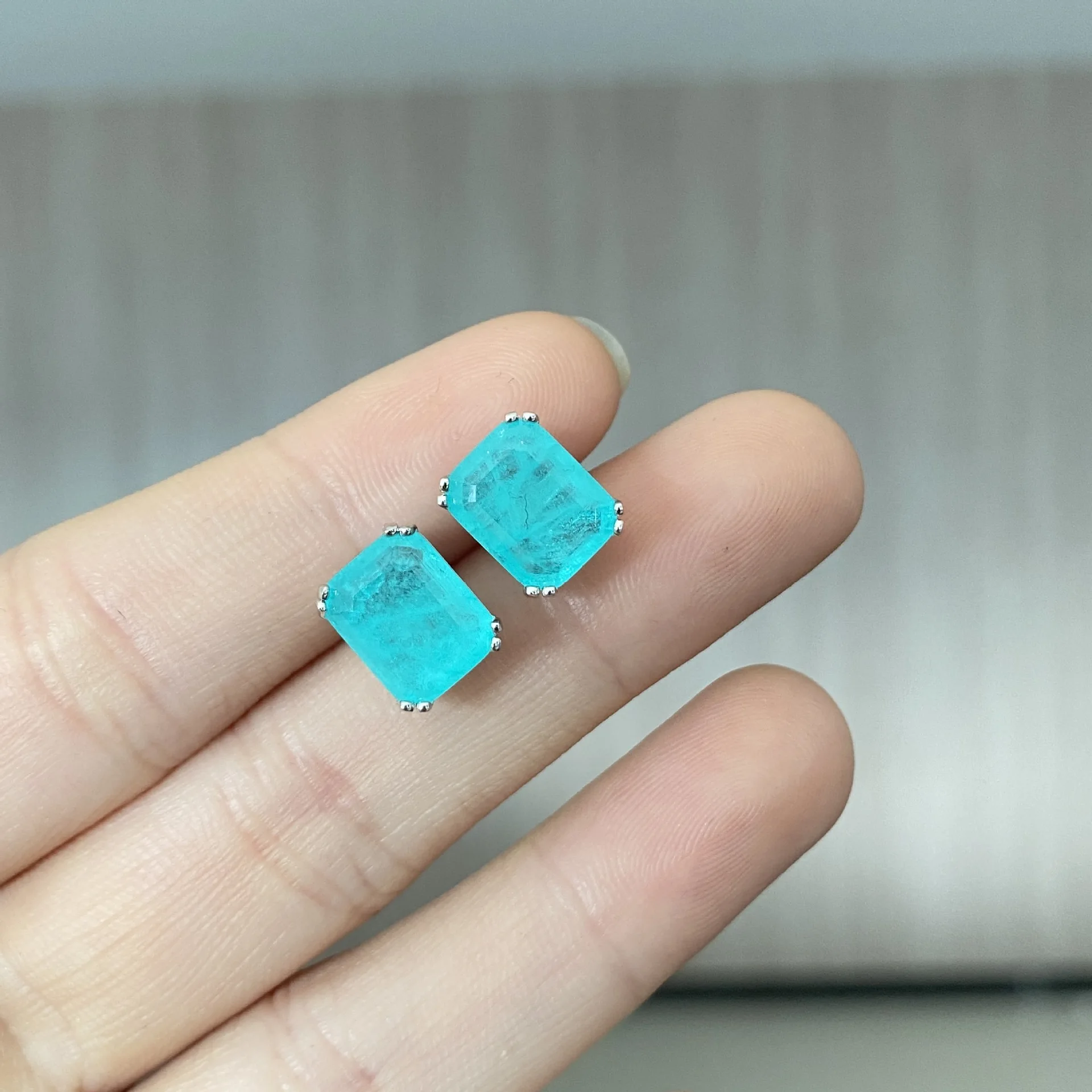 Женские серьги из серебра 925 пробы 8 х10 мм | Украшения и аксессуары