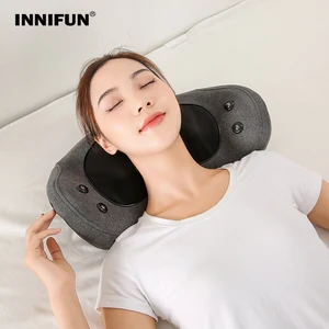 Electric Massage Pillow Cervical Massager For Neck And Back Massage Anti Stress Body Pillow Relieve Fatigue Health Products 10 item image