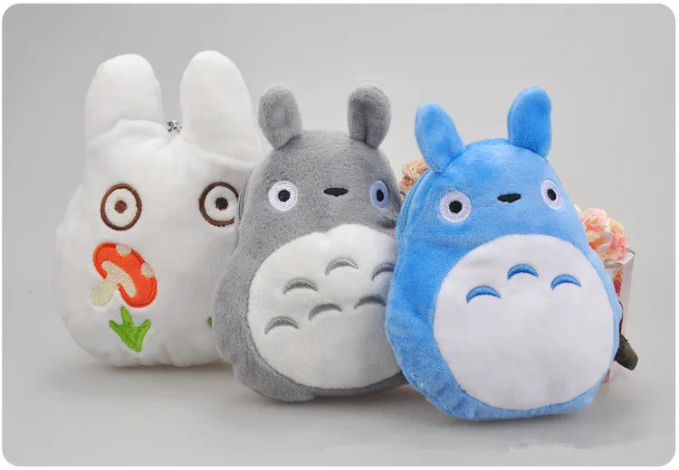 Мягкий плюшевый мини кошелек Тоторо 11 см|anime plush|plush animemy neighbor totoro plush |