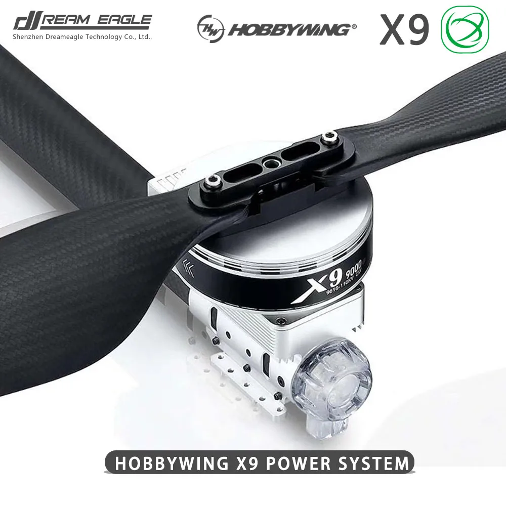 Hobbywing X9 силовая система для сельскохозяйственных дронов, двигательная система двигателя, ESC, 3090 Пропеллер и крепление двигателя