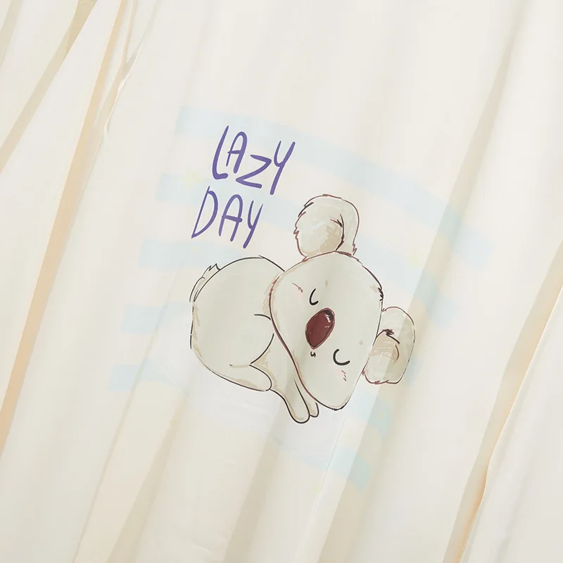 

Printed Sleepwear 2PCS Pajamas Sets Female Satin Long Sleeve Sleep Set Pyjamas Lounge Shirt&Pants Casual Loose Home Clothes