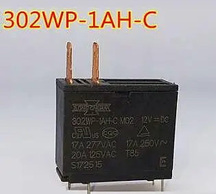 

5 шт. 100% новое реле 302P-1AH-C 12 В постоянного тока 302WP-1AH-C 12 В постоянного тока 302WP-1AB-C 302WP 1AH C 12VD 302p-1ah c-12vdc 302WP 1AB C 17A 4PIN