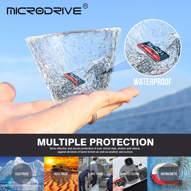 Карта памяти Micro SD класс 10 высокоскоростная карта 128 ГБ 64 32 USB мини-флеш-накопитель