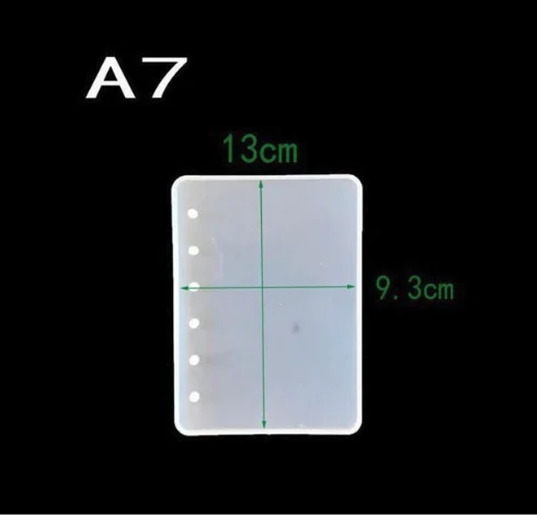 Силиконовая форма сделай сам в форме блокнота A5A6A7 зеркальная смола для