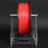 3d printer filament spool holder 3d print acrylic part tabletop bracket for 1 spool used for absplaother 3d printing materials