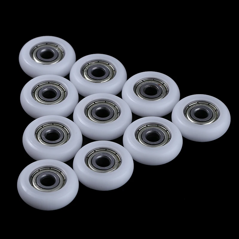 10 шт./лот Нейлоновые Пластиковые шарикоподшипники из углеродистой стали
