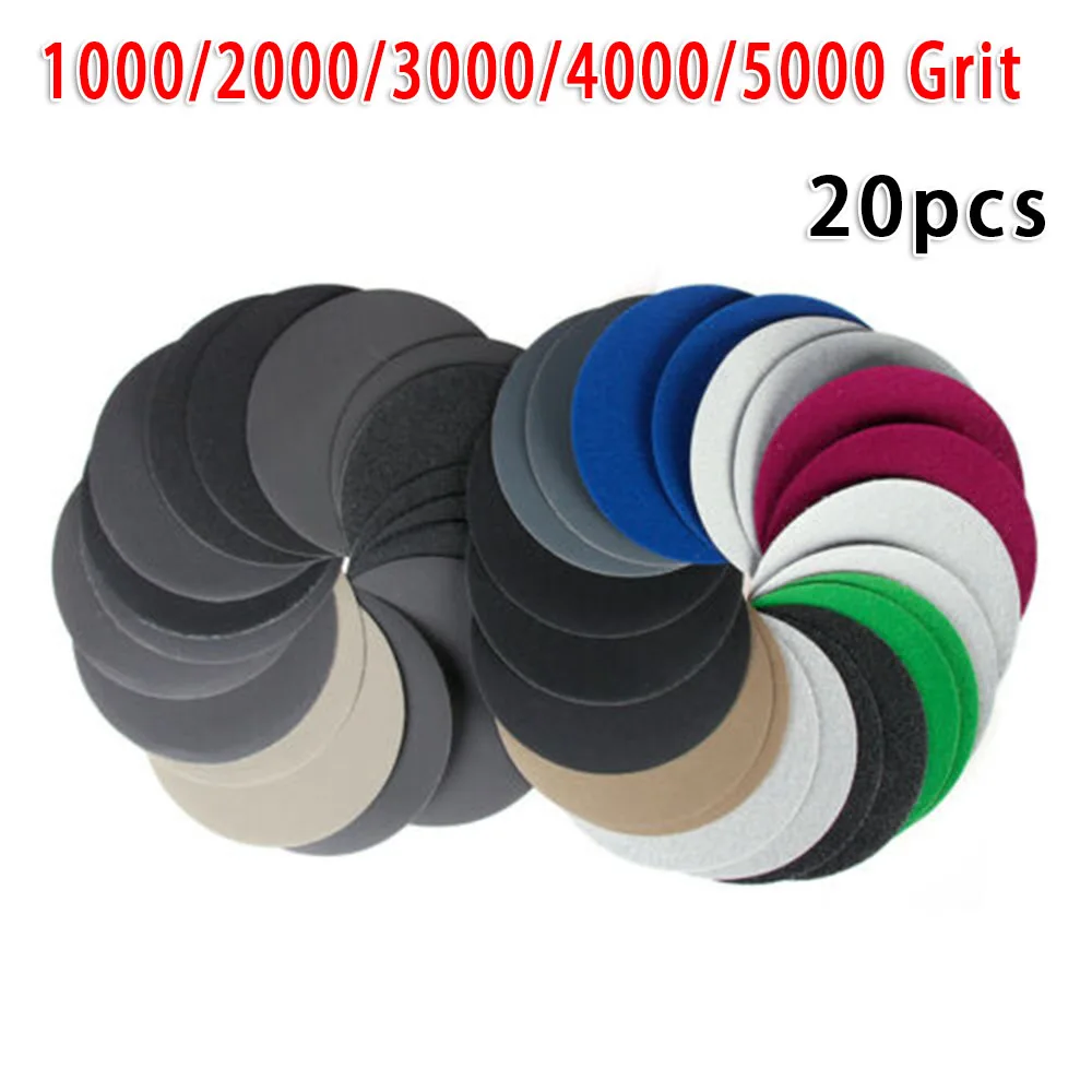 Шлифовальный диск 996A 6 дюймов 20 шт. шлифовальный 150 мм для влажной и сухой