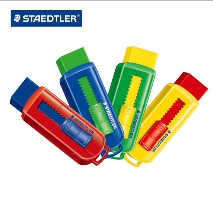 

Слитный ластик STAEDTLER 525 PS1S, многоцветный ластик из ПВХ, бесплатные канцелярские принадлежности, офисные аксессуары, школьные принадлежности...