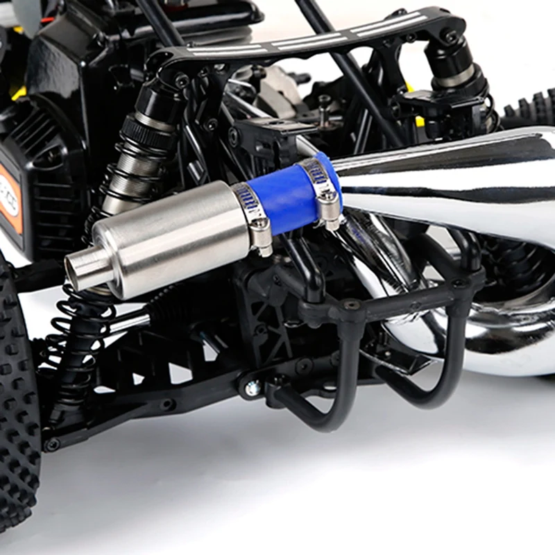 выхлопная труба с глушителе