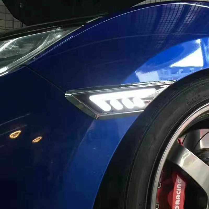 

2Pcs Car Turn Signal Light Led Auto Side Light Signal Lamp Side Indicators for Honda Civic -2019