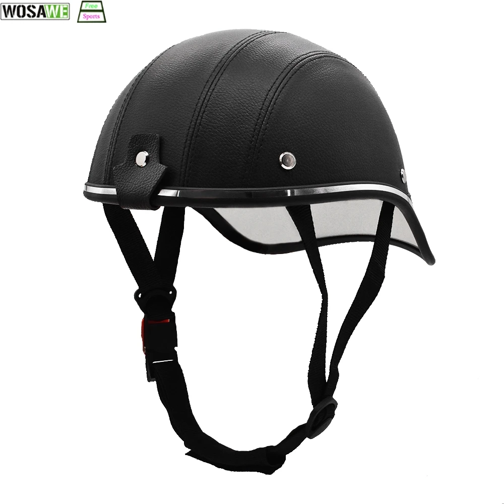 WOSAWE защитный шлем из искусственной кожи Бейсбол Кепки Велоспорт электрический