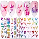 1 шт., переводные наклейки с рисунком дракона