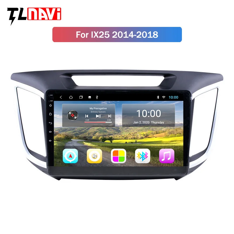 2 Гб ОЗУ полный сенсорный экран 10 1 дюйма Android GPS навигация для стереосистемы Hyundai