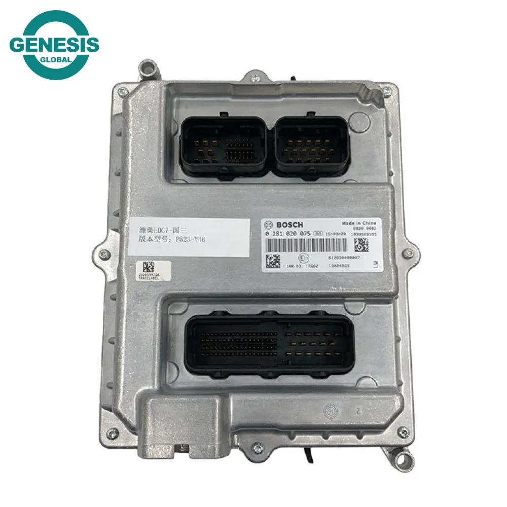 

Electric Control Unit with Program, ECU 612630080007 0281020075 for Weichai EDC7 Engine