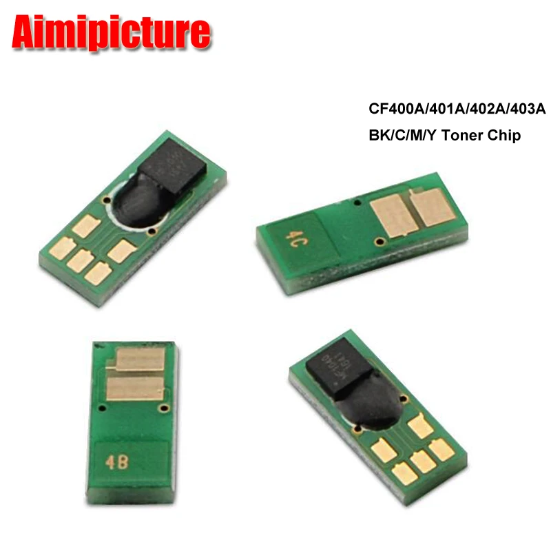 Цветной тонер порошок и чип 201X CF400X CF401X CF402X CF403X для HP 252 M252 M252n M252dw M277 M277dw M277n M274 4