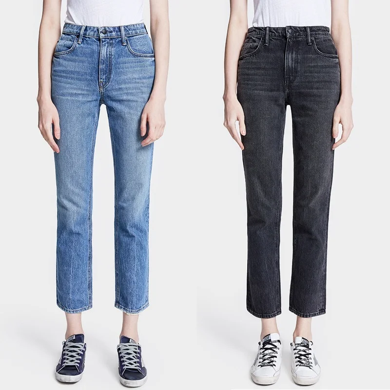 

High-rise Straight-leg Jeans Woman