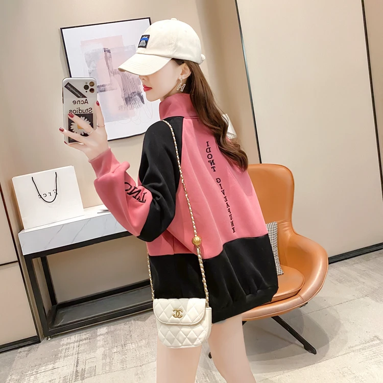 

Korean Style Plus Size Winter Clothes Sweatshirt Women Oversized Harajuku Streetwear Casual Tops Print Long Sleeve Pullovers