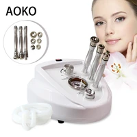 aoko 2020 new mini portable diamond dermabrasion microdermabrasion machine skin exfoliator reduce blackhead face lifting device