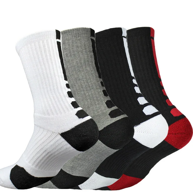 Professional basketball socks thickened towel bottom men's elite long tube outdoor sports high manufacturers |