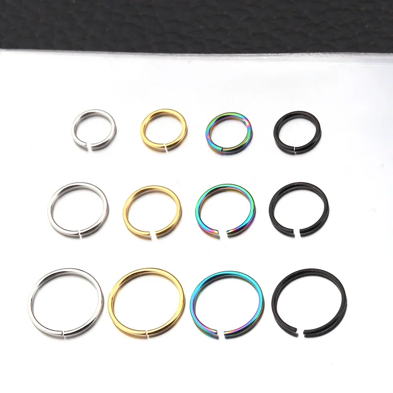 Кольцо для бровей из нержавеющей стали ювелирное украшение пирсинга губ носа