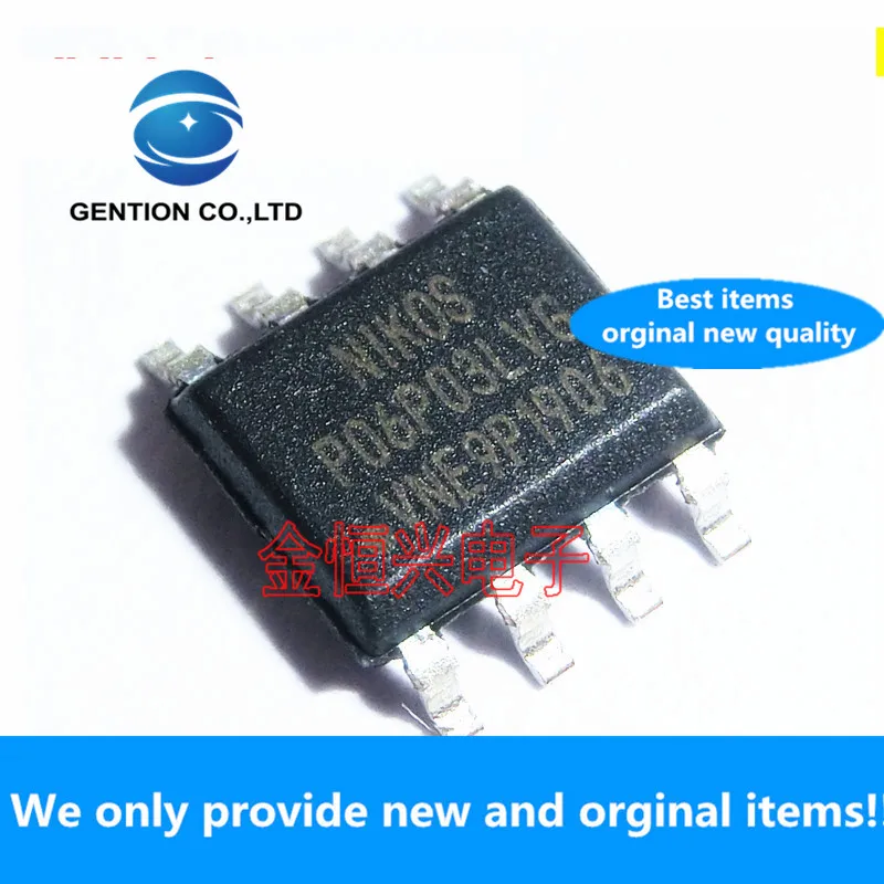 

10 шт. 100% оригинальная новая P06P03LVG P06P03LV лапками углублением SOP-8