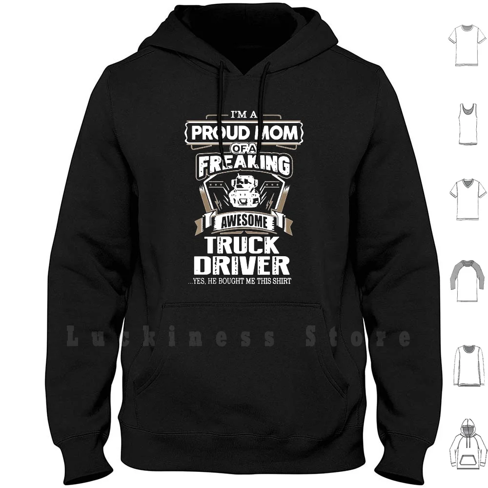 

Truck Driver Mom hoodies Truck Driver Mom