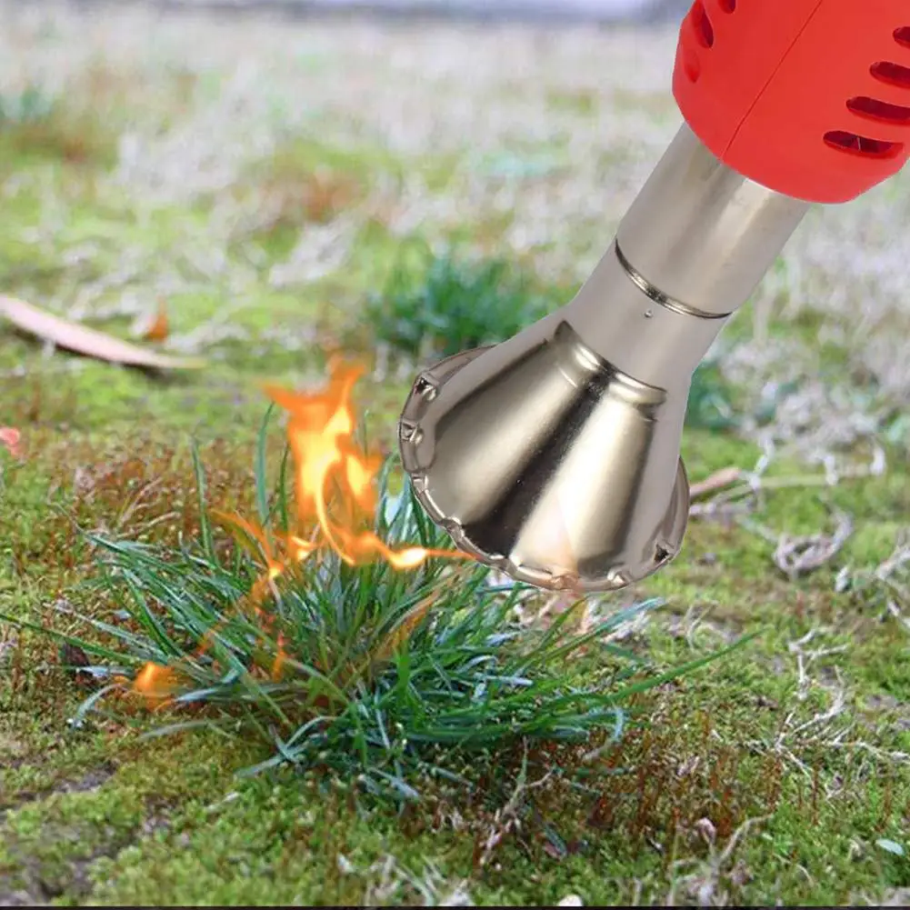 

New 2000W Electric Weeder Power Tool Stainless Steel Electric Weed Burner Hot Air Weed Killer Grass For Outdoor Garden Tools