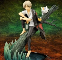 anime natsume yuujinchou book of friend with nyanko sensei pvc action figure cute cat model decoration collection 18cm gift toys