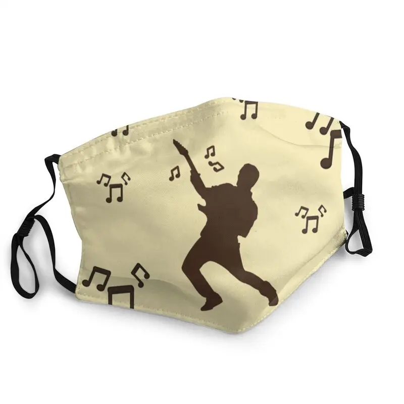 

Маска для лица Feel The Music, мужская маска против смога, защитный чехол, респиратор, неодноразовая маска для рта