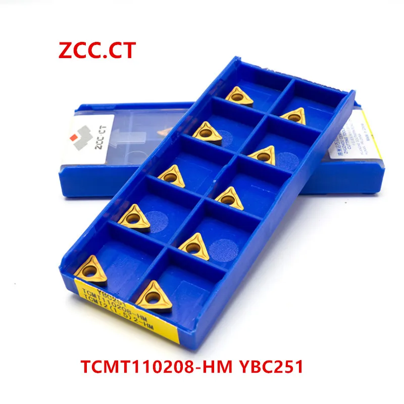 100% Оригинальные TCMT090204 090208 110204 110208 16T304 16T308 YBC251 Индексируемые вставки токарные