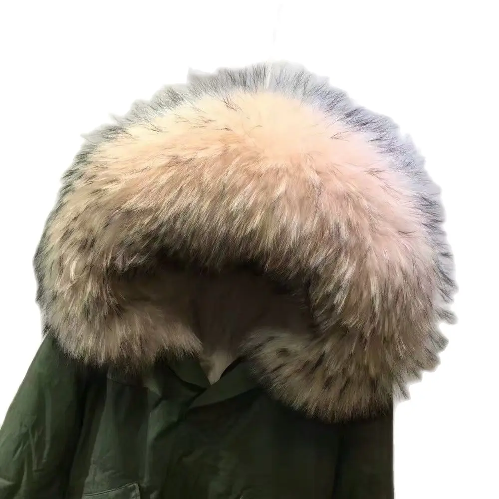 Бледно-розовая непромокаемая куртка Mr Mrs из лисьего меха для зимы оптовая цена |