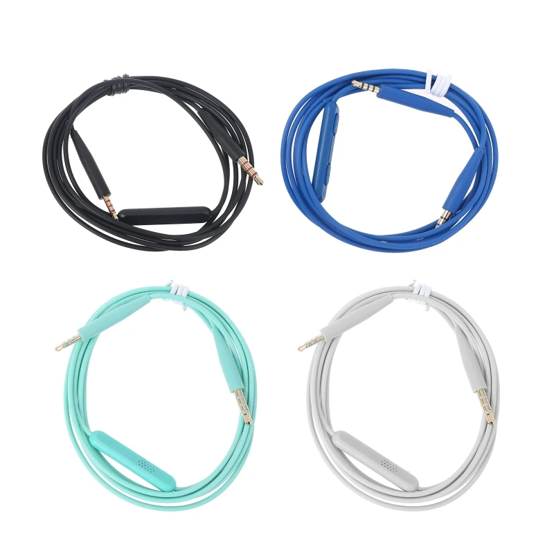 

Аудиокабель для наушников Bose Soundtrue Ear, 3,5 мм, с микрофоном, кабели QC35, QC25, OE2, аксессуары для наушников