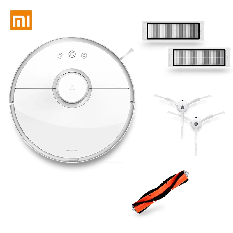 S50 P1 Пылесос Xiao mi Roborock S50 S55 2 mi робот аспиратор умный планируемый аспиратор поддержка Amazon Alexa Google Home - Цвет: S50 P1