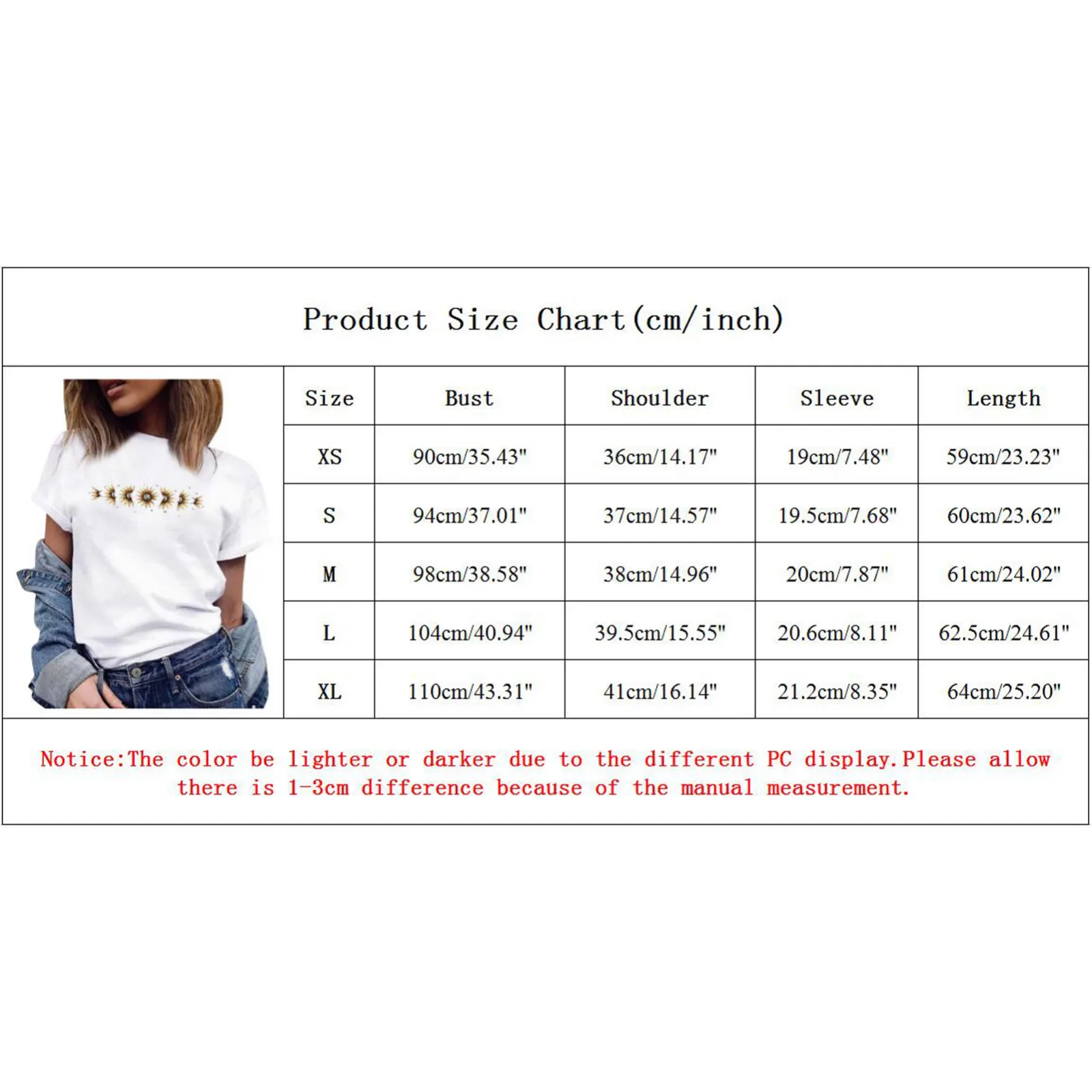

#48 Fashion Women's Casual Moon Sun Letter Print Sleeveless O-neck T-shirt Shirts Summer Basic