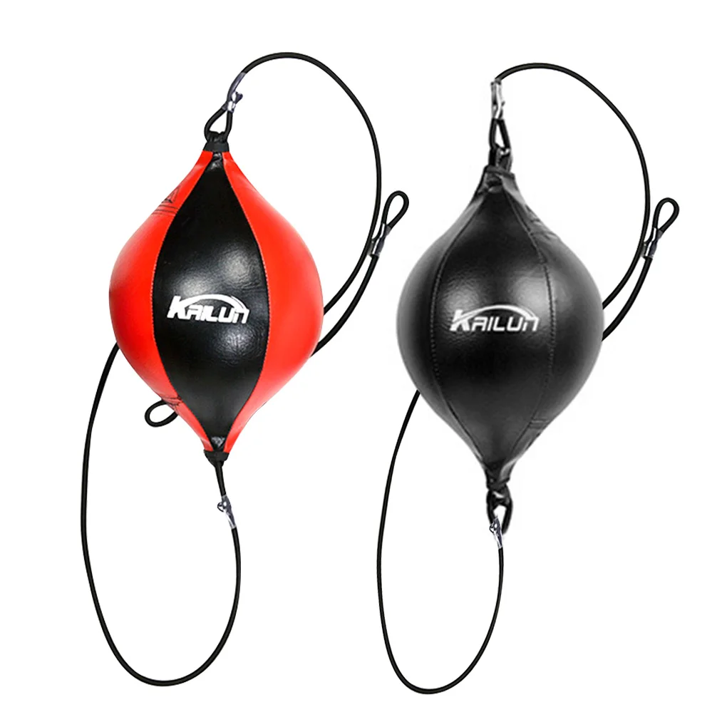 

Quality Design Pu Leather Punching Ball Pear Boxing Bag Reflex Speed Balls Fitness Training Double End Boxing Speed Ball