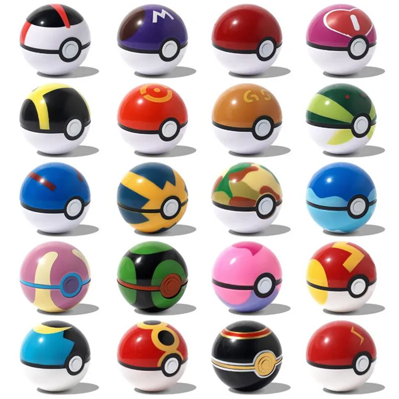 

Pokemon animation original surrounding fairy ball Pikachu children plastic toy ball Pokemon figure doll children birthday gift